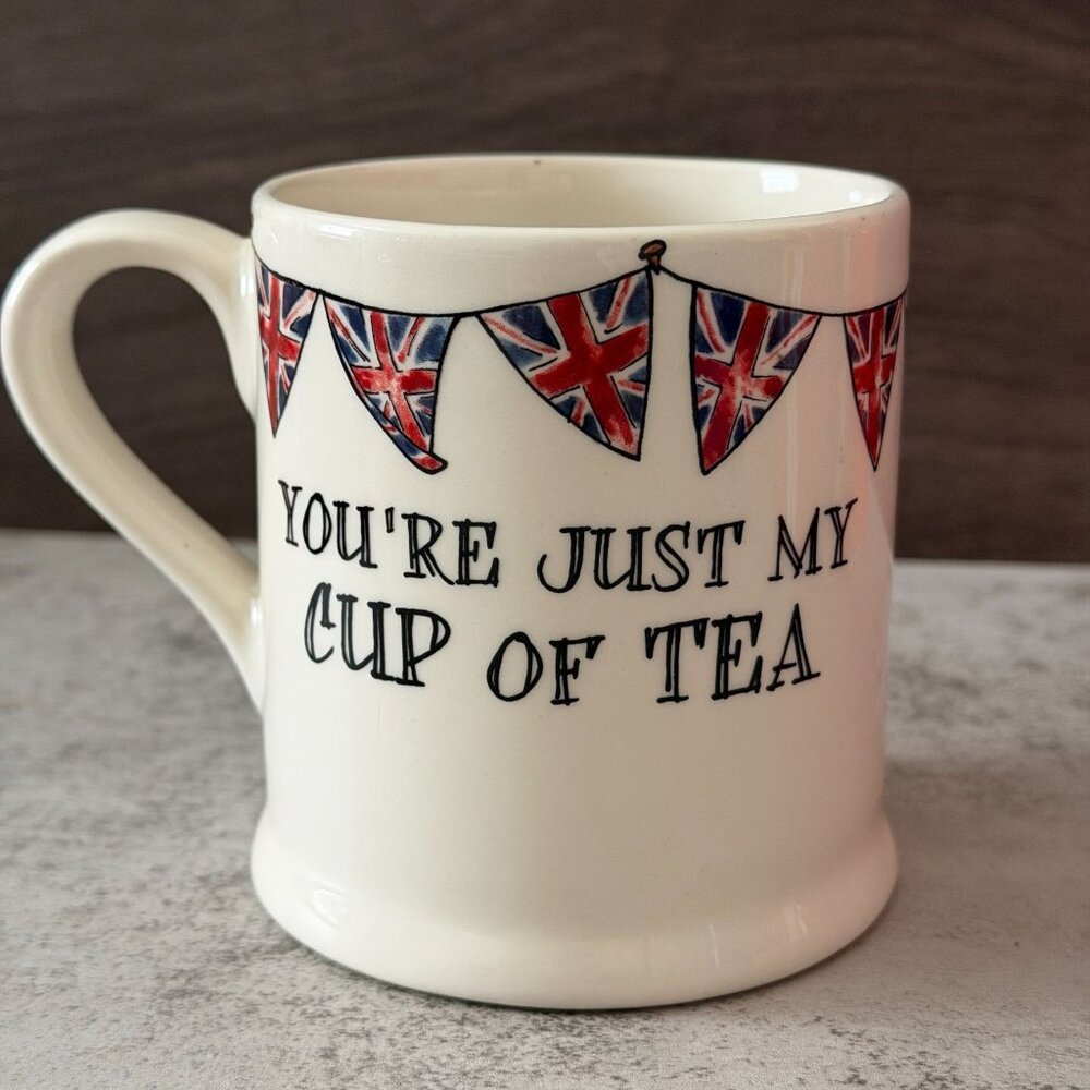 Sweet William Designs You're Just My Cup of Tea 10oz Mug Handmade in England 3"